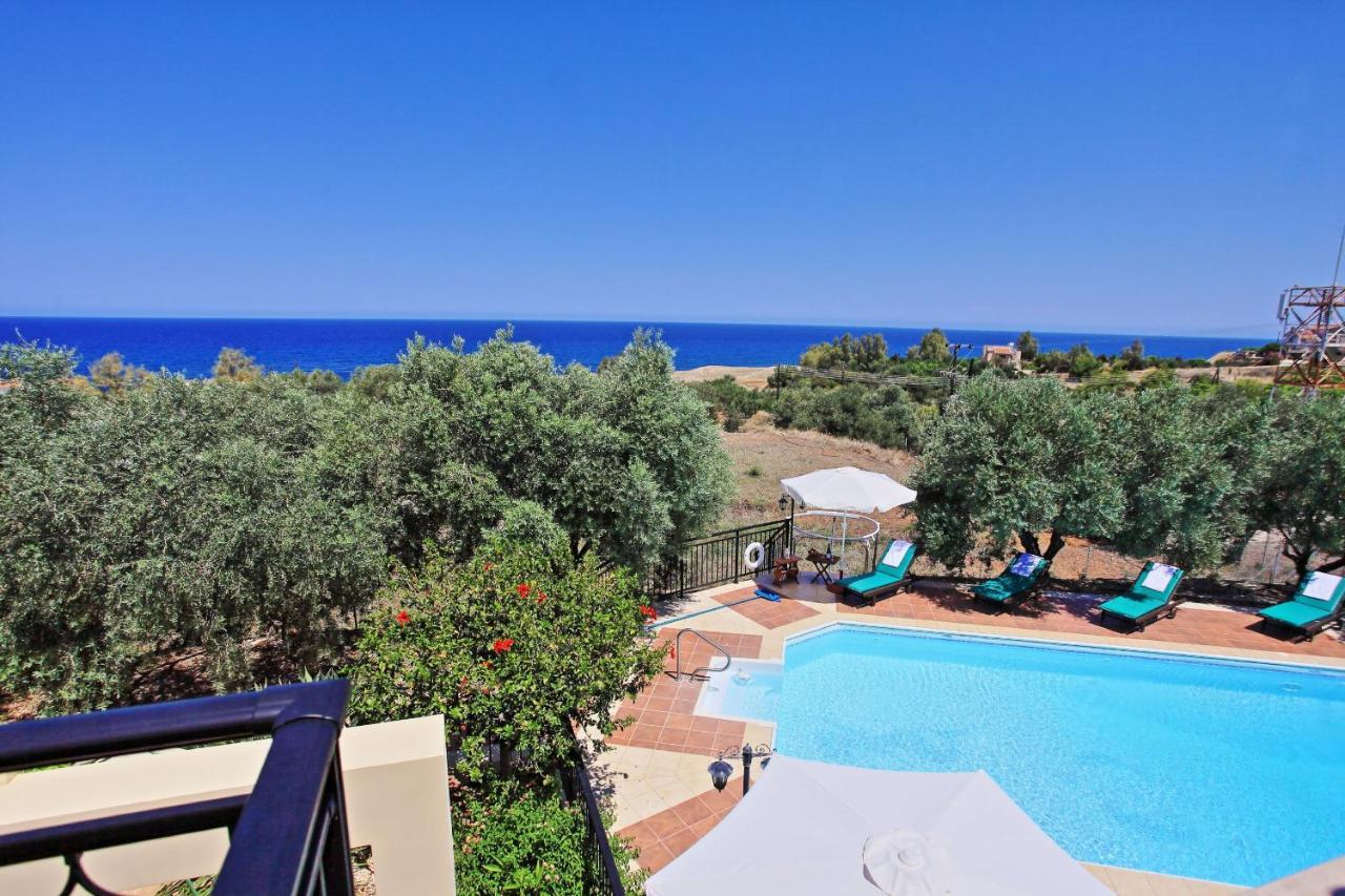Marilena Sunset Villa 1 ポモス エクステリア 写真
